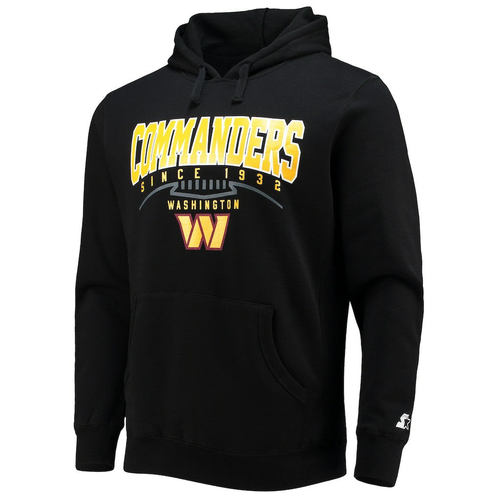 Washington Commanders Starter Premier Pullover Hoodie - Black - NFL
