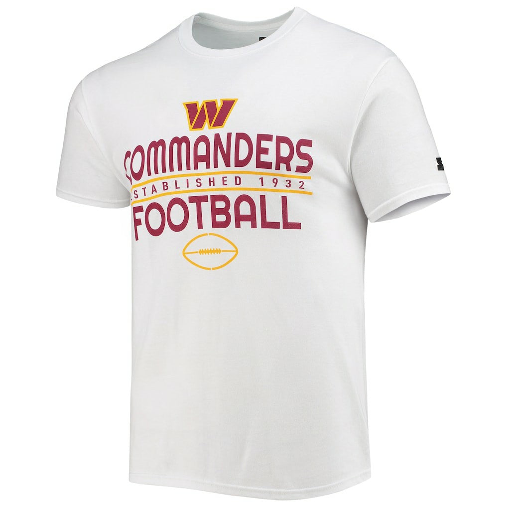 Washington Commanders Starter Prime Time T-Shirt - White - NFL