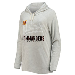 Washington Commanders Touch Women's Pre-Game Raglan Pullover Hoodie - Oatmeal - NFL