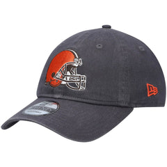 Cleveland Browns New Era Icon Core Classic 2.0 9TWENTY Adjustable Hat - Graphite - NFL
