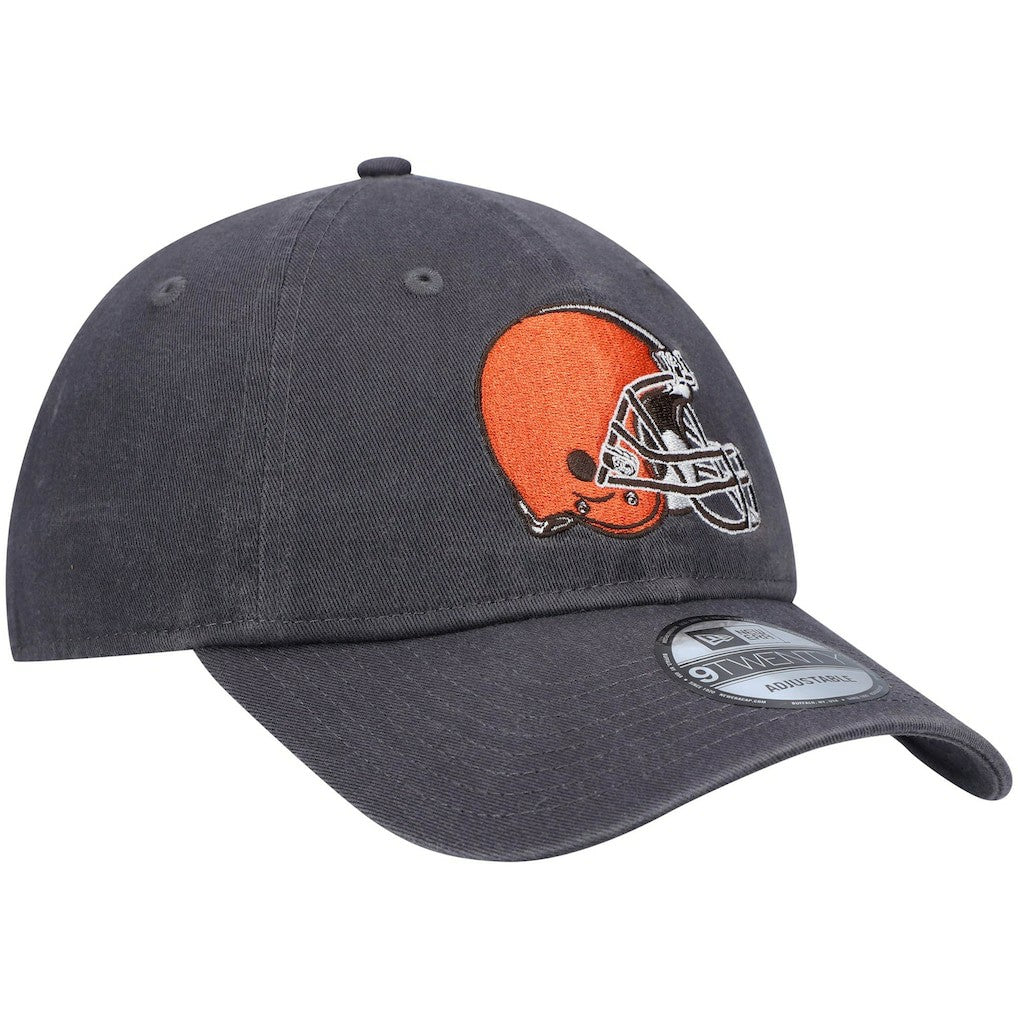 Cleveland Browns New Era Icon Core Classic 2.0 9TWENTY Adjustable Hat - Graphite - NFL