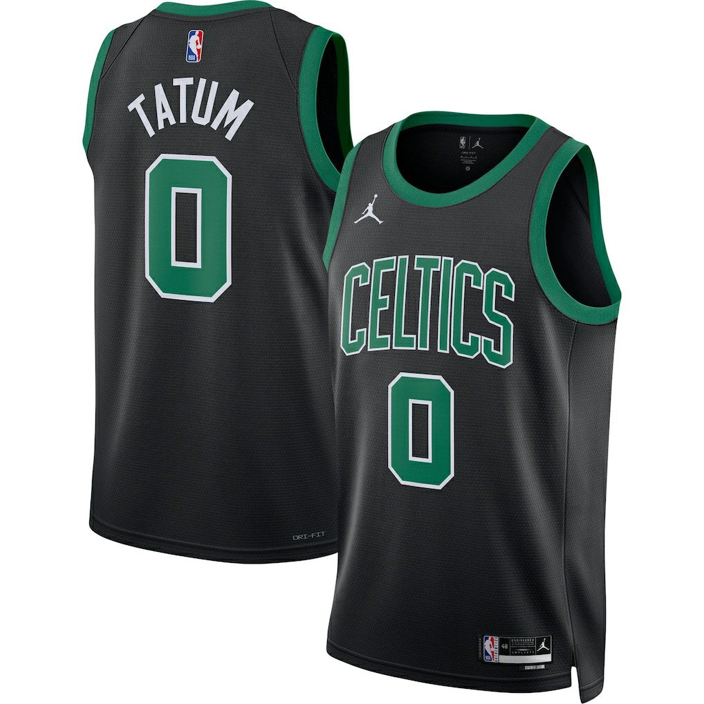 Jayson Tatum Boston Celtics Jordan Brand Unisex Swingman Jersey Statement Edition Black
