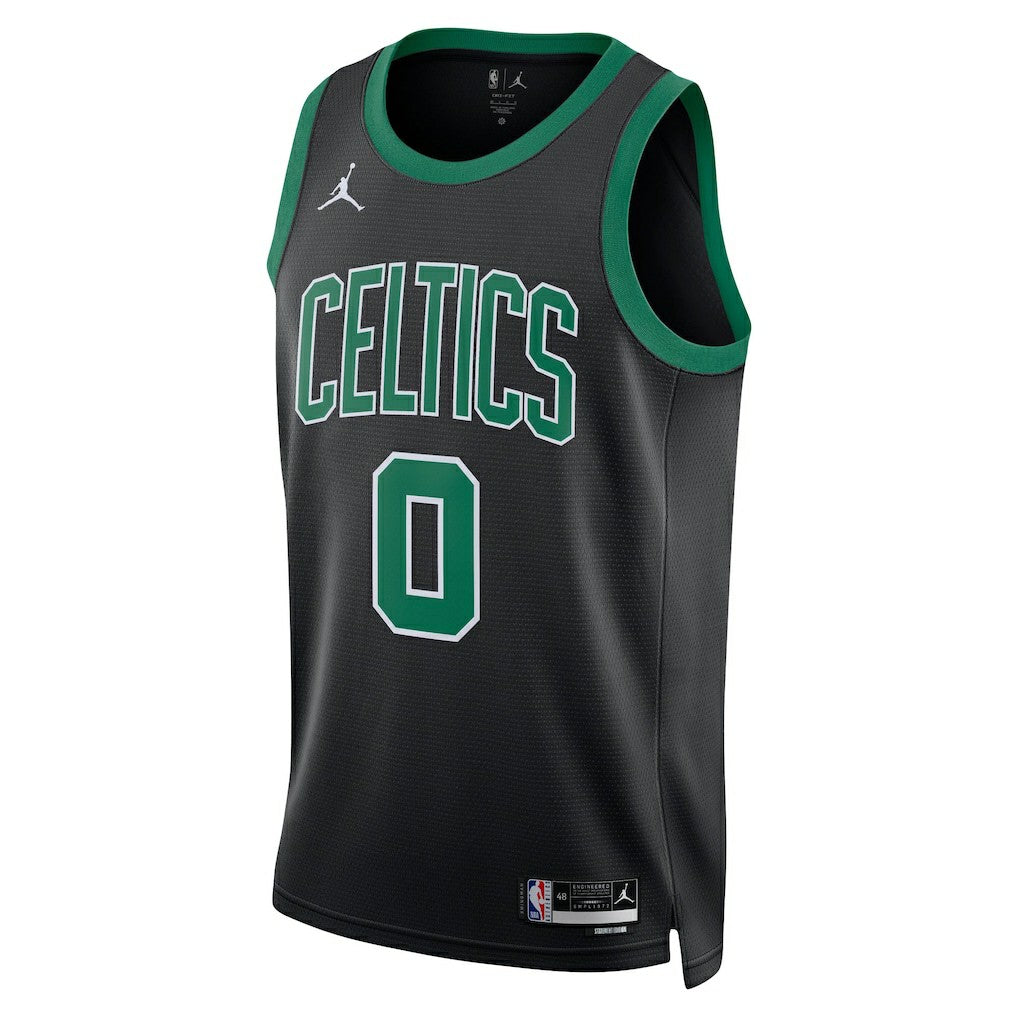 Jayson Tatum Boston Celtics Jordan Brand Unisex Swingman Jersey Statement Edition Black