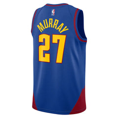 Jamal Murray Denver Nuggets Jordan Brand Unisex Swingman Jersey Statement Editi- Blue