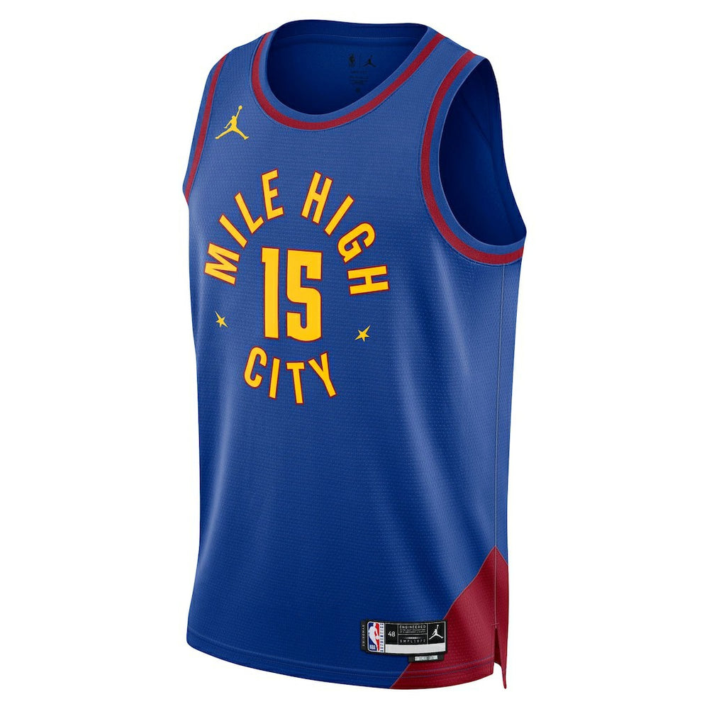 Nikola Jokic Denver Nuggets Jordan Brand Unisex Swingman Jersey Statement Editi- Blue