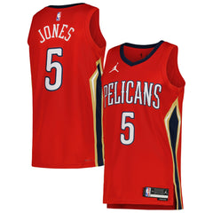 Herbert Jones New Orleans Pelicans Jordan Brand Unisex Swingman Jersey Statement Edition Red