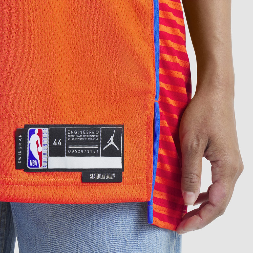 Shai Gilgeous-Alexander Oklahoma City Thunder Jordan Brand Unisex Swingman Jersey Statement Edition Orange