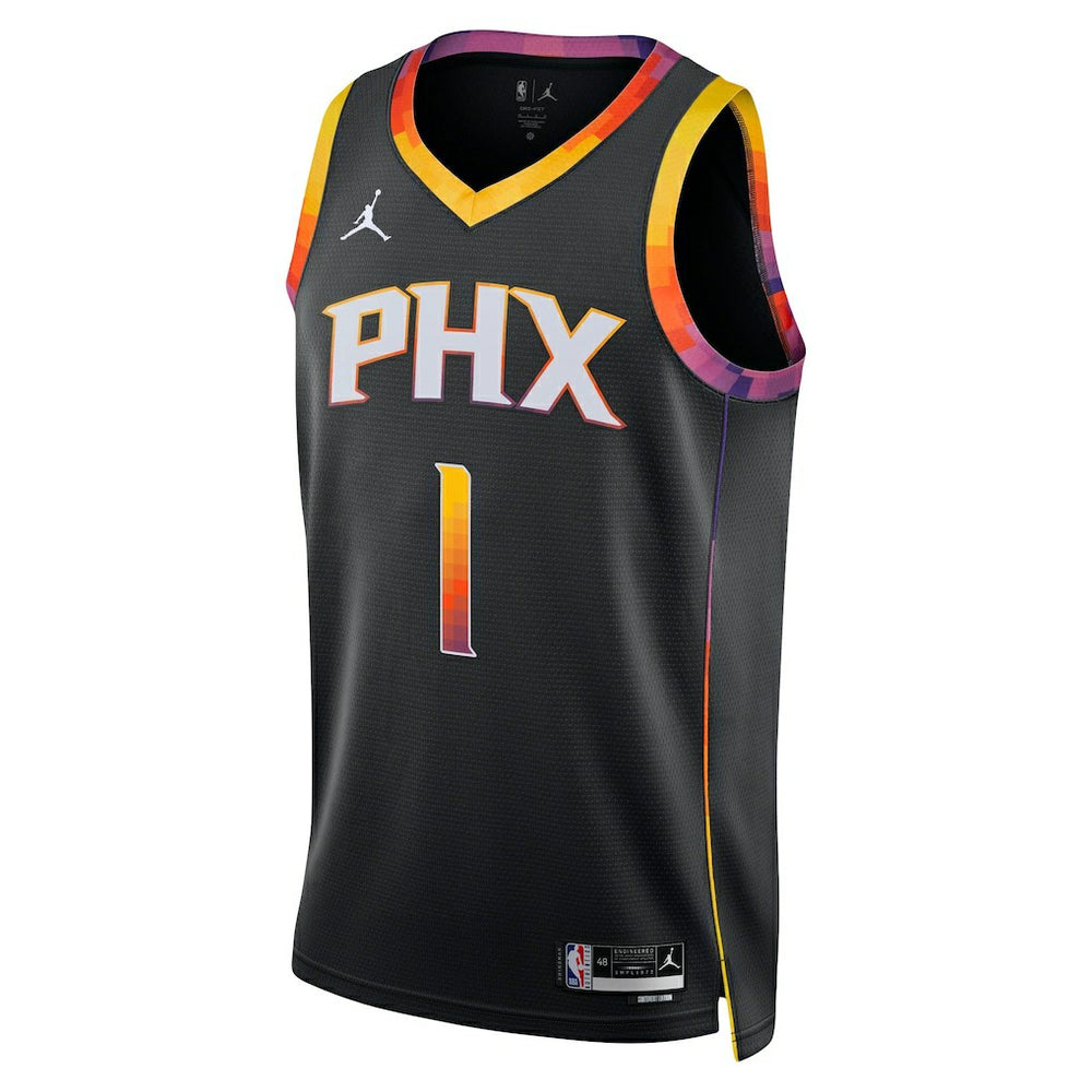 Devin Booker Phoenix Suns Jordan Brand Unisex Swingman Jersey Statement Editi- Black