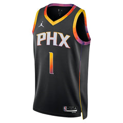 Devin Booker Phoenix Suns Jordan Brand Unisex Swingman Jersey Statement Editi- Black