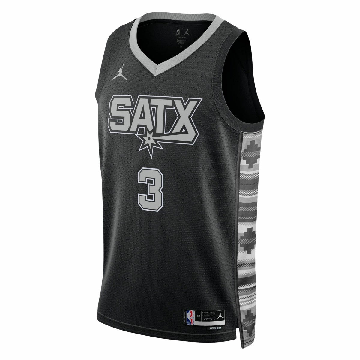 Keldon Johnson San Antonio Spurs Jordan Brand Unisex Swingman Jersey Statement Edition Black