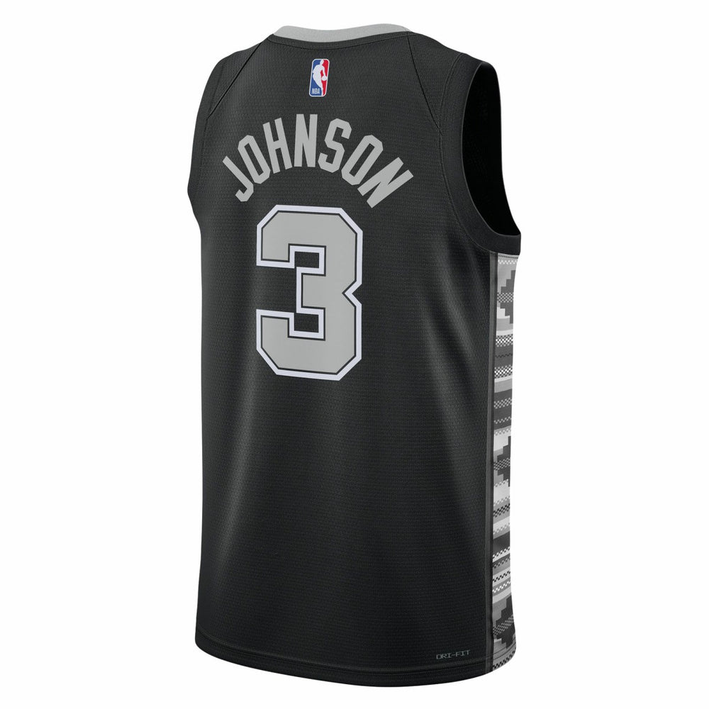 Keldon Johnson San Antonio Spurs Jordan Brand Unisex Swingman Jersey Statement Edition Black