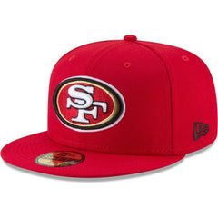 San Francisco 49ers New Era Team 59FIFTY Fitted Hat - Scarlet - NFL