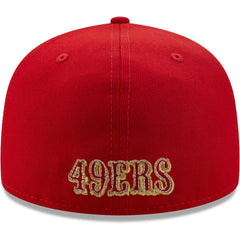 San Francisco 49ers New Era Team 59FIFTY Fitted Hat - Scarlet - NFL