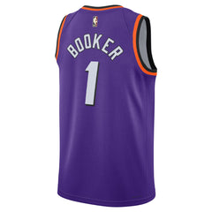 Nike Devin Booker Phoenix Suns Swingman Jersey Classic Edition Purple
