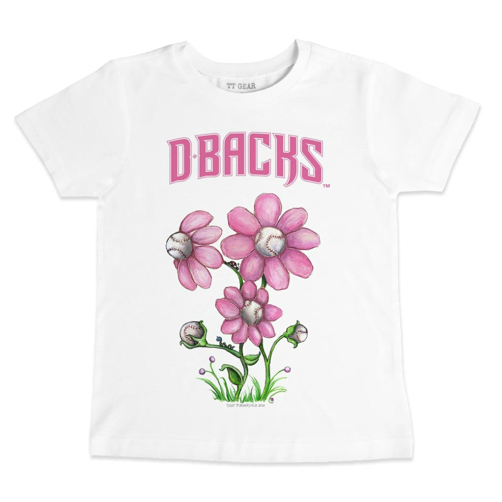 Arizona Diamondbacks Tiny Turnip Youth Blooming Baseballs T-Shirt Online