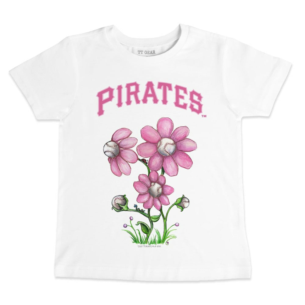 Pittsburgh Pirates Tiny Turnip Youth Blooming Baseballs T-Shirt Outlet
