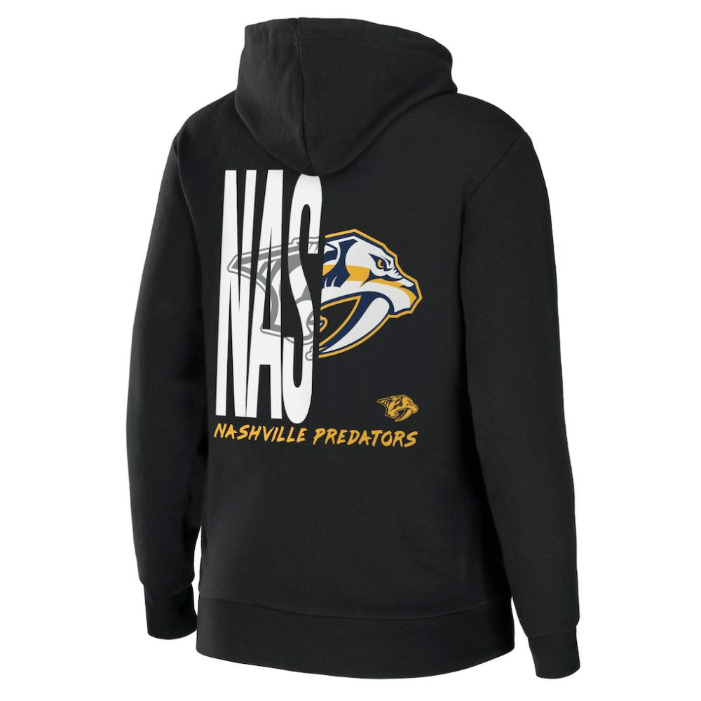 Nashville Predators WEAR by Erin Andrews Women's Sponge Fleece Full-Zip Hoodie - Black | NHL discount