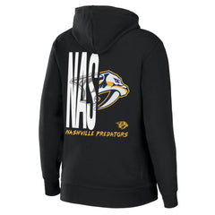 Nashville Predators WEAR by Erin Andrews Women's Sponge Fleece Full-Zip Hoodie - Black | NHL discount