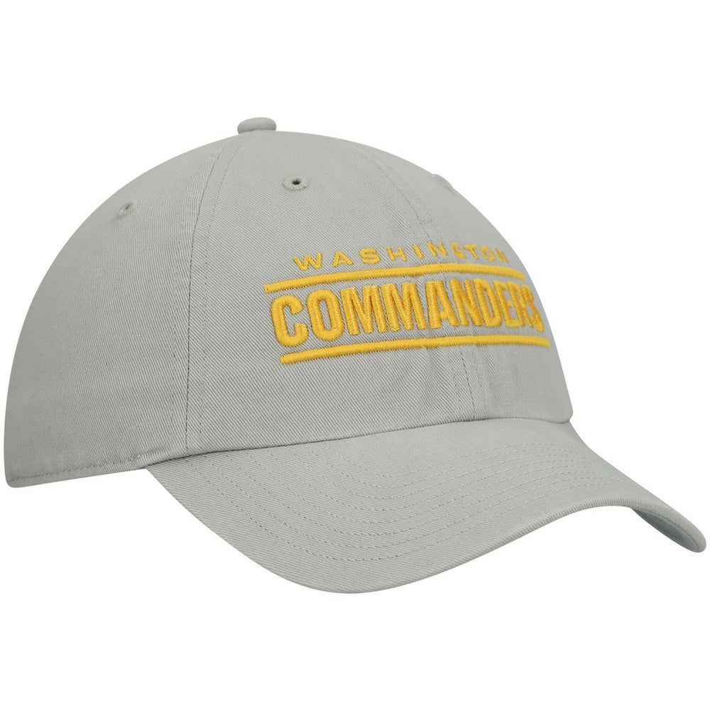 Washington Commanders '47 Script Clean Up Adjustable Hat - Gray - 47 brand