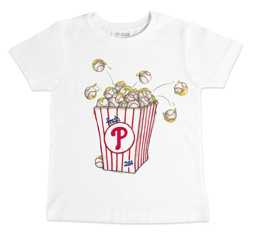 Philadelphia Phillies Tiny Turnip Youth Popcorn T-Shirt Discount