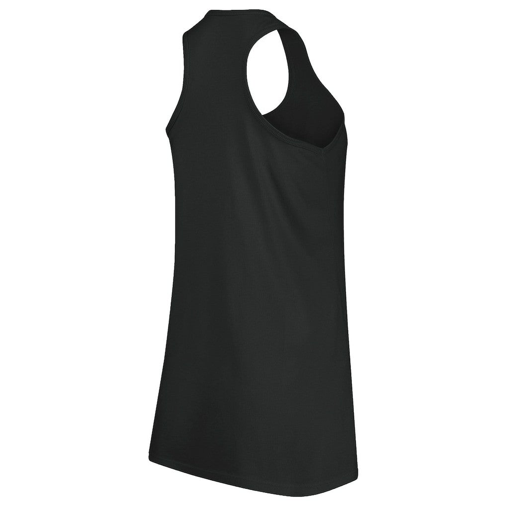 Washington Commanders Majestic Threads Women's Bling Scoop Neck Racerback Tank Top - Black - NFL