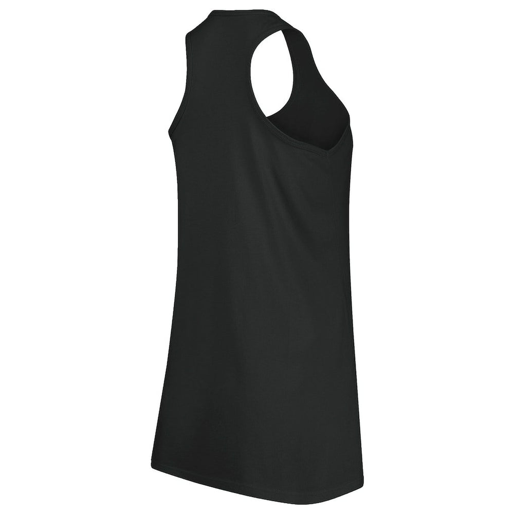 Washington Commanders Majestic Threads Women's Bling Scoop Neck Racerback Tank Top - Black - NFL