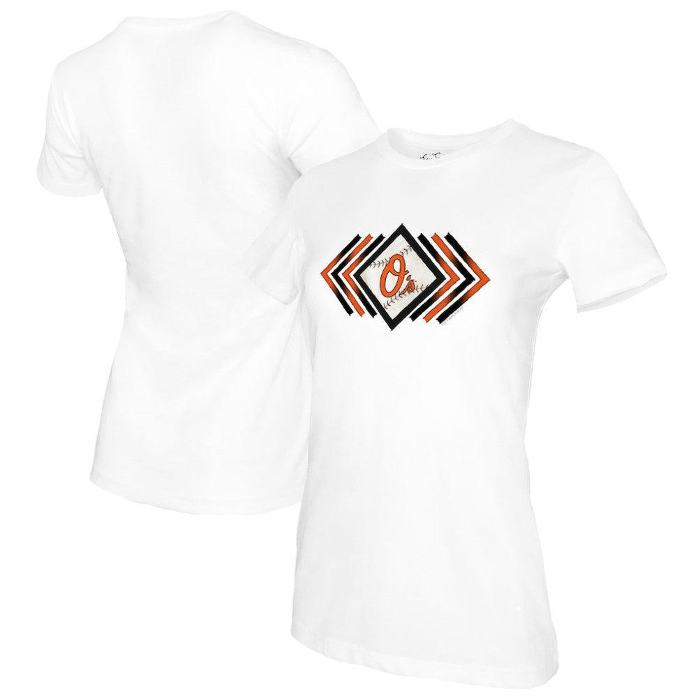 Baltimore Orioles Tiny Turnip Women's Prism Arrows T-Shirt Discount