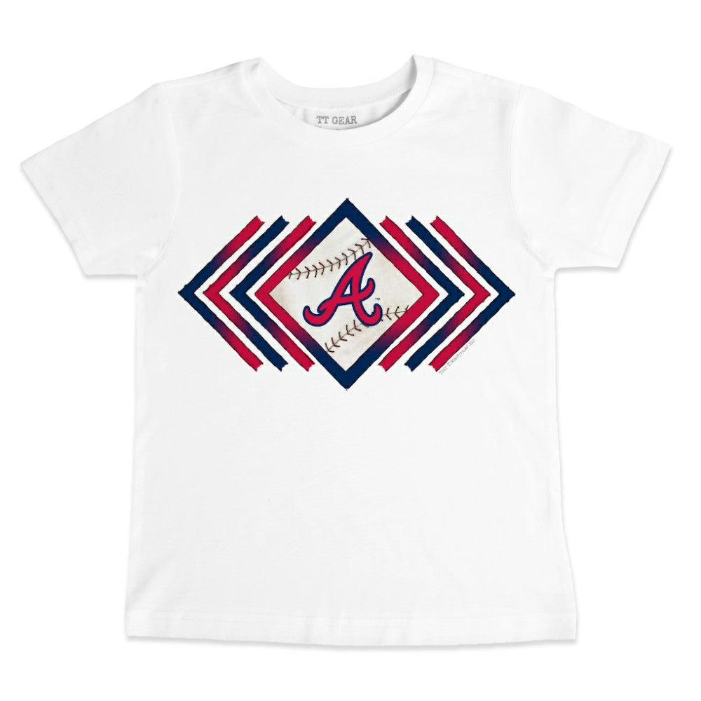 Atlanta Braves Tiny Turnip Youth Prism Arrows T-Shirt Discount