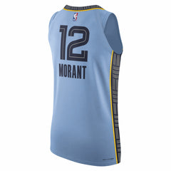 Ja Morant Memphis Grizzlies Jordan Brand Authentic Player Jersey Statement Edition Light Blue