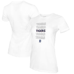 Detroit Tigers Tiny Turnip Women's Stacked T-Shirt for sale