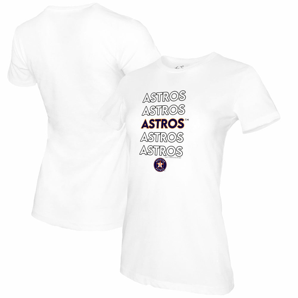 Houston Astros Tiny Turnip Women's Stacked T-Shirt Discount