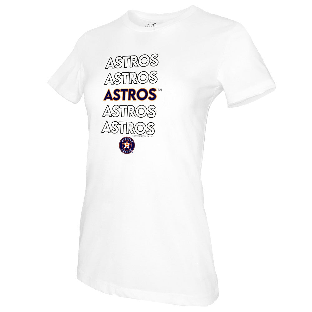 Houston Astros Tiny Turnip Women's Stacked T-Shirt Discount