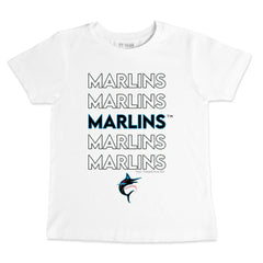 Miami Marlins Tiny Turnip Youth Stacked T-Shirt Near Me