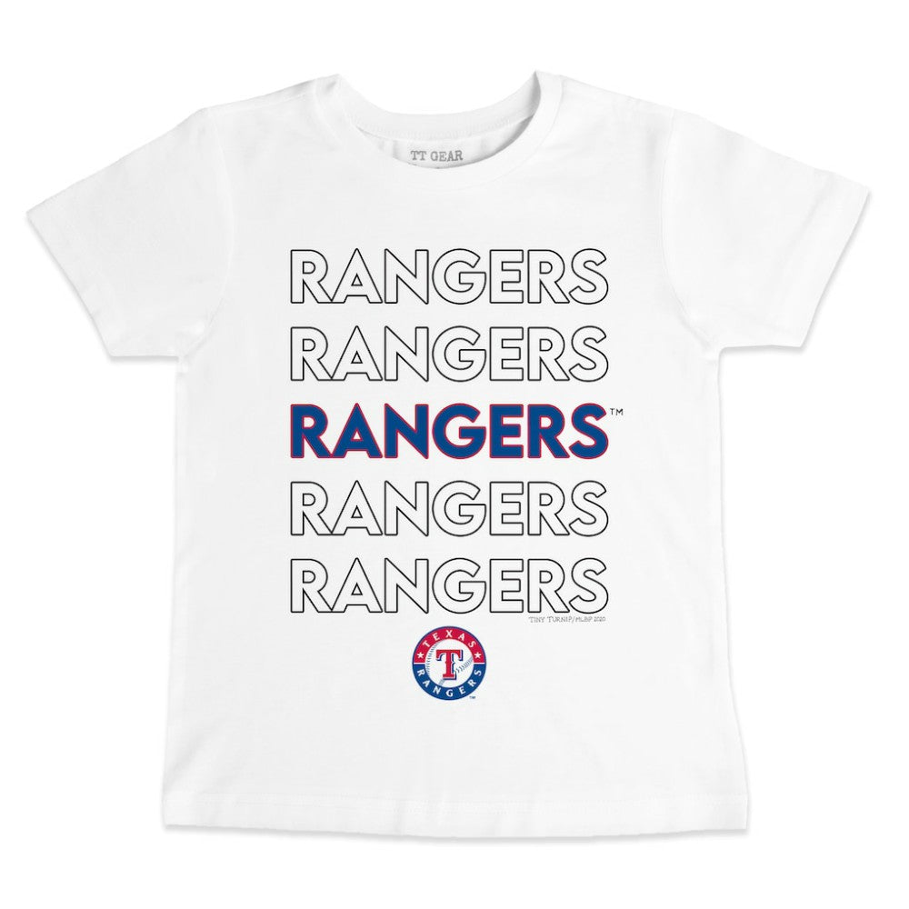 Texas Rangers Tiny Turnip Youth Stacked T-Shirt for sale