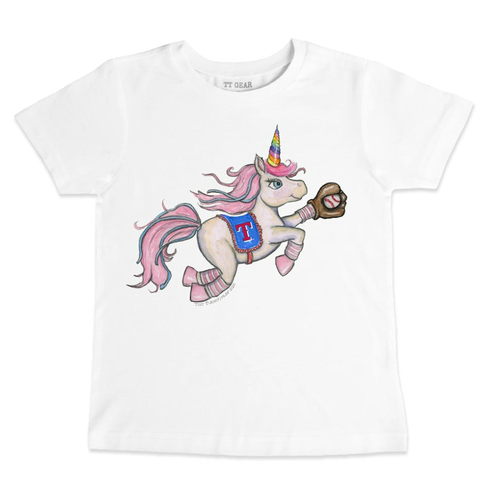 Texas Rangers Tiny Turnip Youth Unicorn T-Shirt Online
