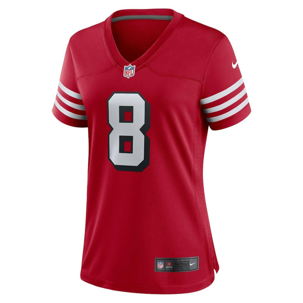 Steve Young San Francisco 49ers Women's Alternate Game Jersey - Scarlet - Nike
