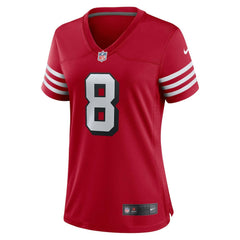 Steve Young San Francisco 49ers Women's Alternate Game Jersey - Scarlet - Nike