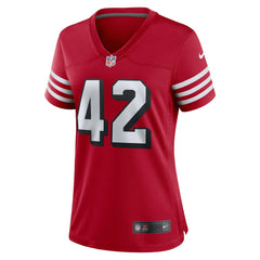 Ronnie Lott San Francisco 49ers Women's Alternate Game Jersey - Scarlet - Nike