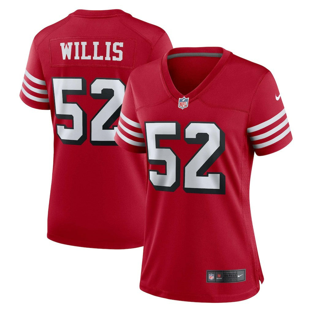 Patrick Willis San Francisco 49ers Women's Alternate Game Jersey - Scarlet - Nike