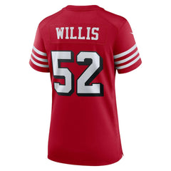 Patrick Willis San Francisco 49ers Women's Alternate Game Jersey - Scarlet - Nike