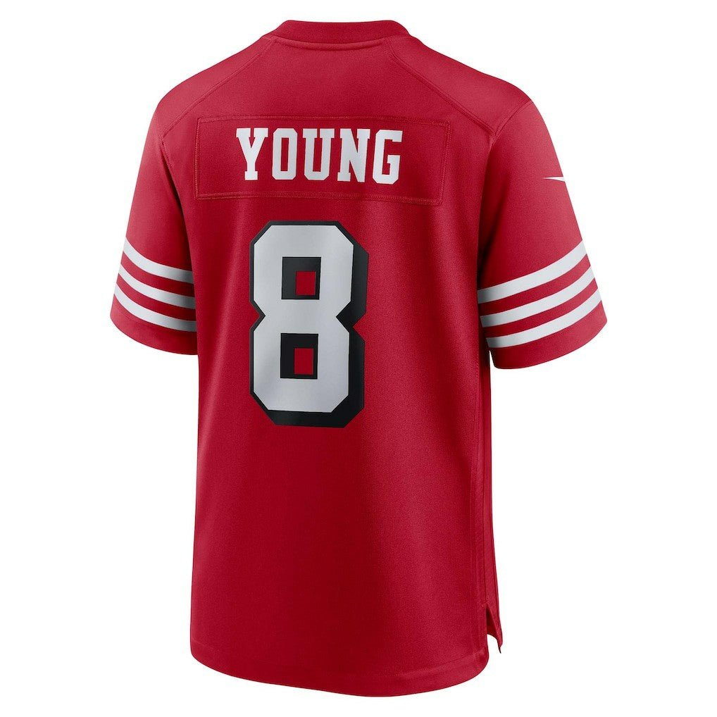 Steve Young San Francisco 49ers Retired Player Alternate Game Jersey - Scarlet - Nike