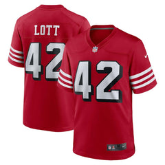 Ronnie Lott San Francisco 49ers Retired Player Alternate Game Jersey - Scarlet - Nike