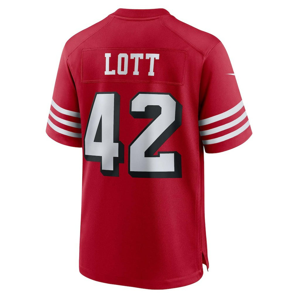Ronnie Lott San Francisco 49ers Retired Player Alternate Game Jersey - Scarlet - Nike