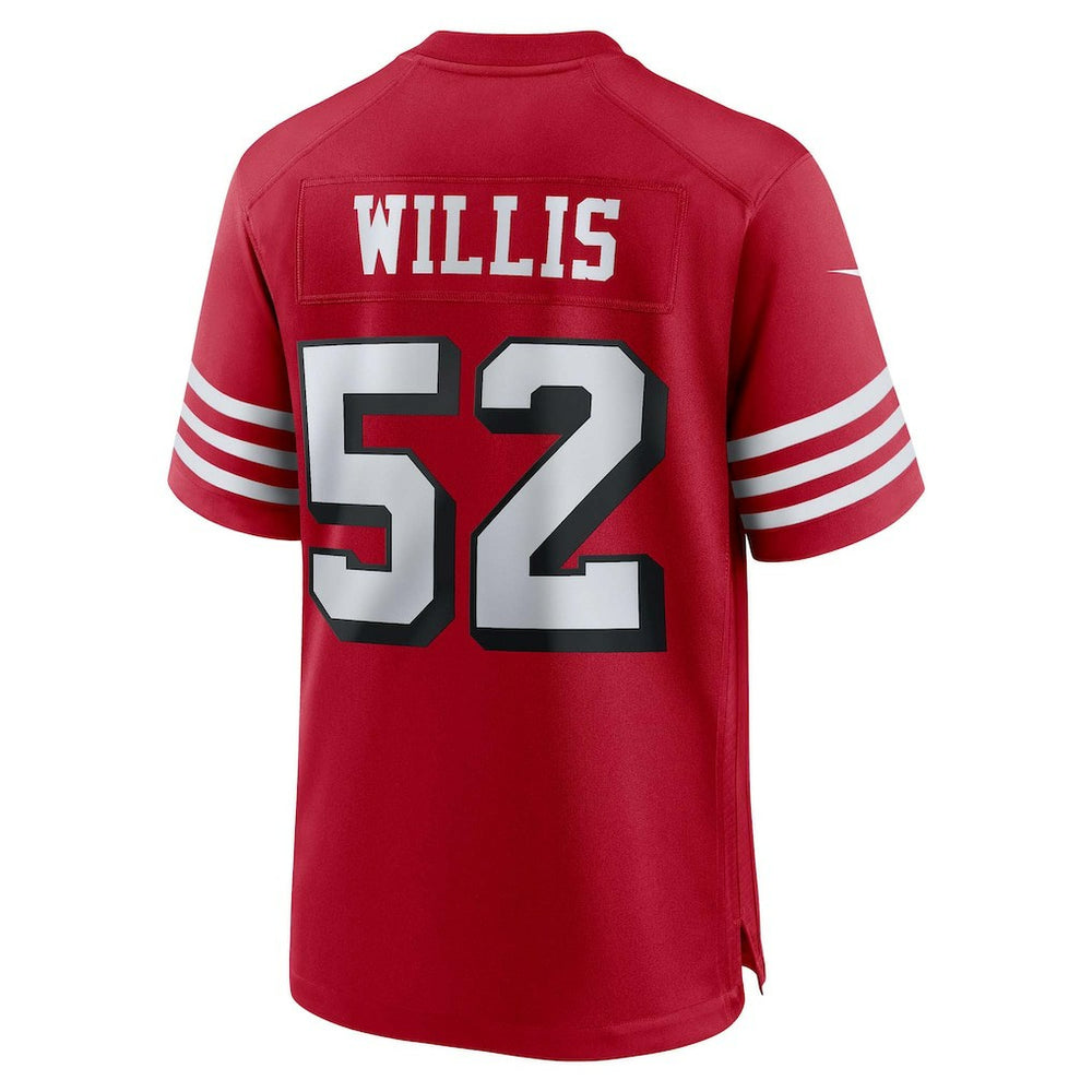 Patrick Willis San Francisco 49ers Retired Player Alternate Game Jersey - Scarlet - Nike