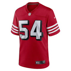 Fred Warner San Francisco 49ers Alternate Game Jersey - Scarlet - Nike