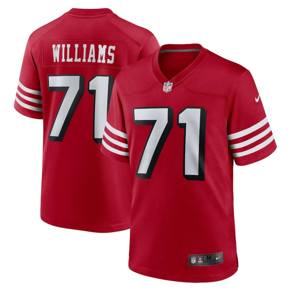 Trent Williams San Francisco 49ers Alternate Game Jersey - Scarlet - Nike