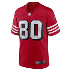 Jerry Rice San Francisco 49ers Retired Player Alternate Game Jersey - Scarlet - Nike