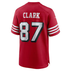 Dwight Clark San Francisco 49ers Retired Player Alternate Game Jersey - Scarlet - Nike