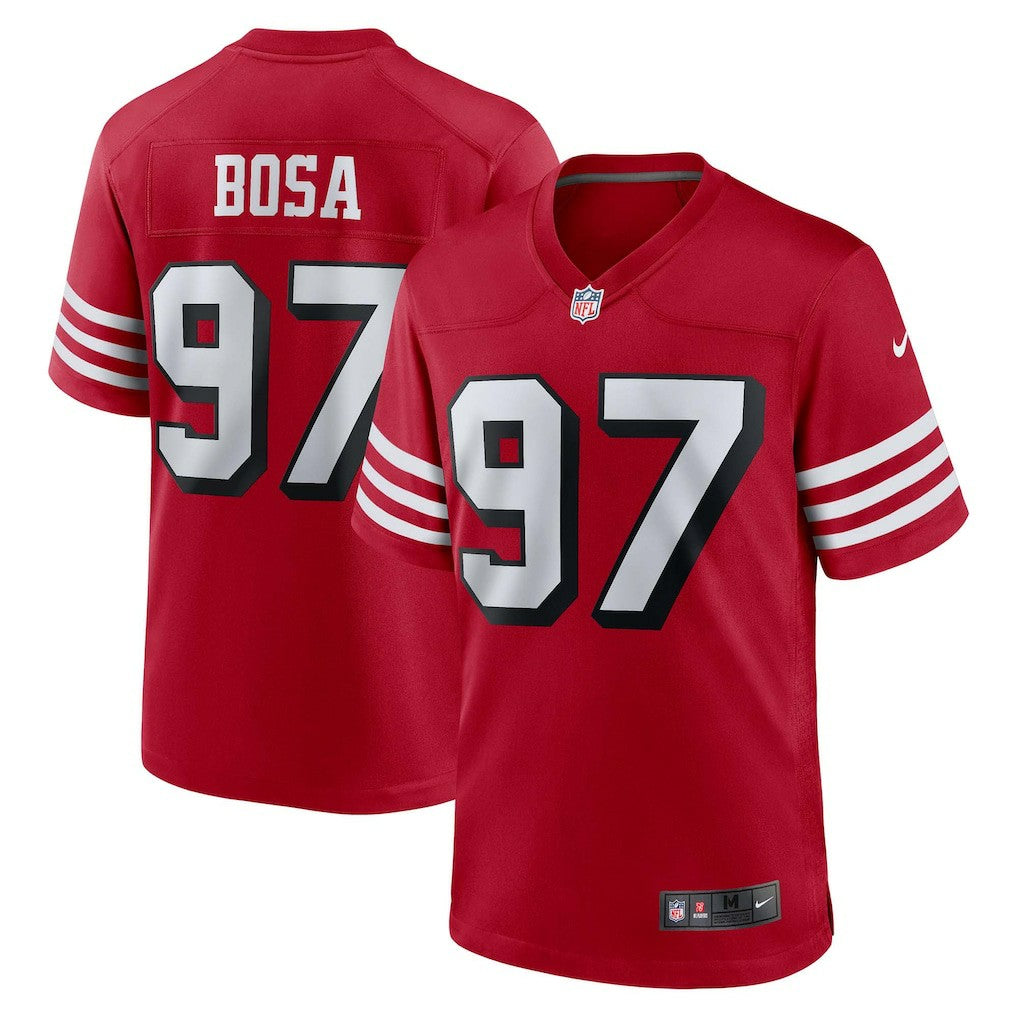 Nick Bosa San Francisco 49ers Alternate Game Jersey - Scarlet - Nike