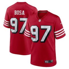 Nick Bosa San Francisco 49ers Alternate Game Jersey - Scarlet - Nike